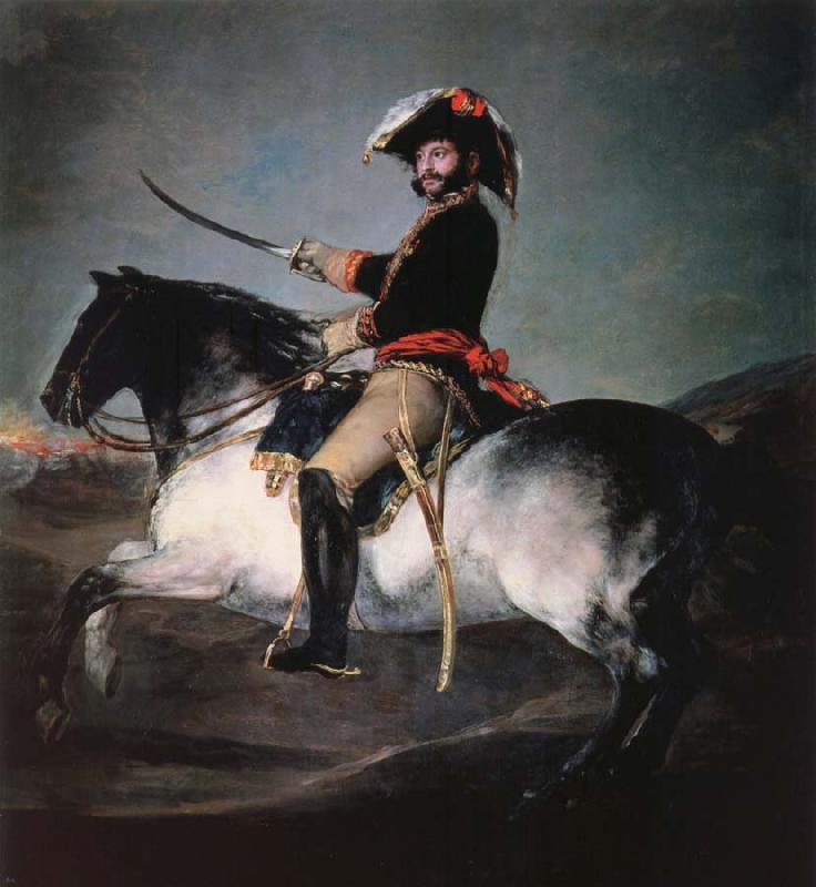Francisco de Goya General Palafox Sweden oil painting art